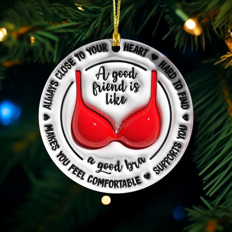 🔥Hot Sale 50% Off🔥👭Friendship Bra Ornament👙