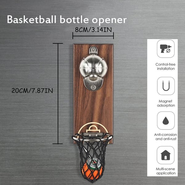 Wooden Wall Mounted Opener