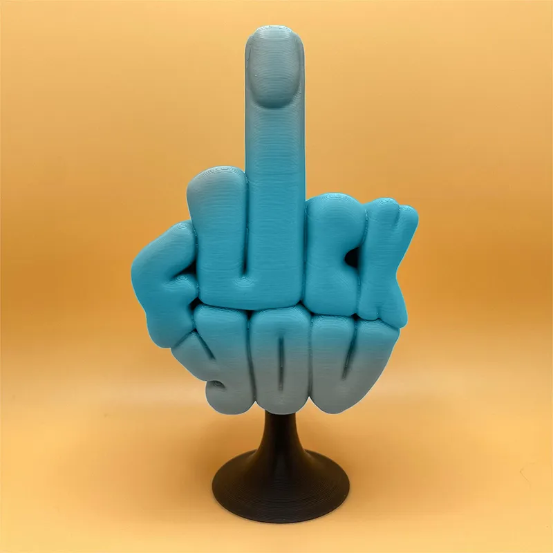 🔥50% Off🔥😒Fk You Middle Finger Desk Decor😅