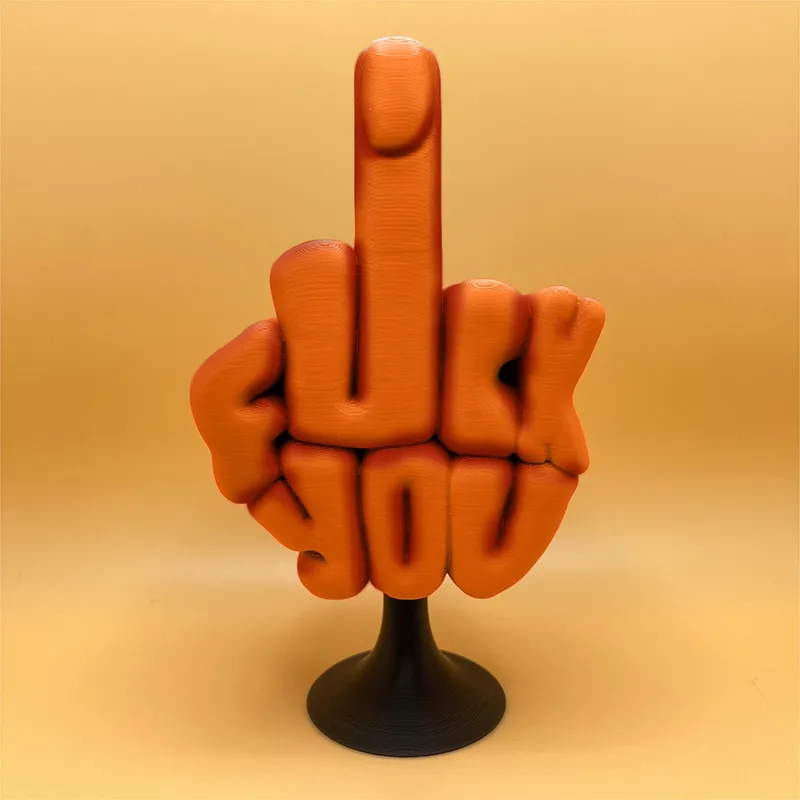 🔥50% Off🔥😒Fk You Middle Finger Desk Decor😅