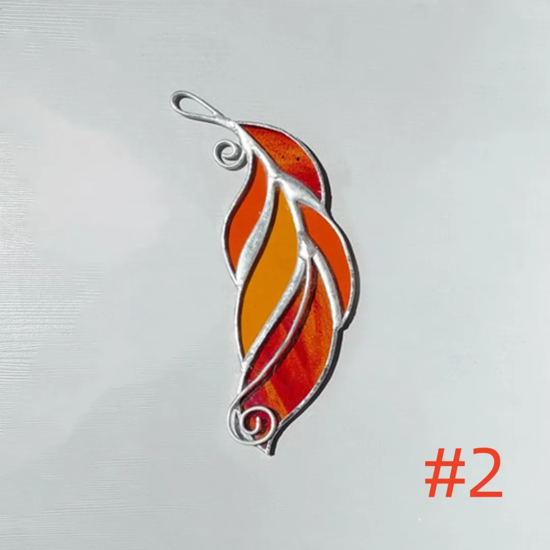 Feather Suncatcher Ornament