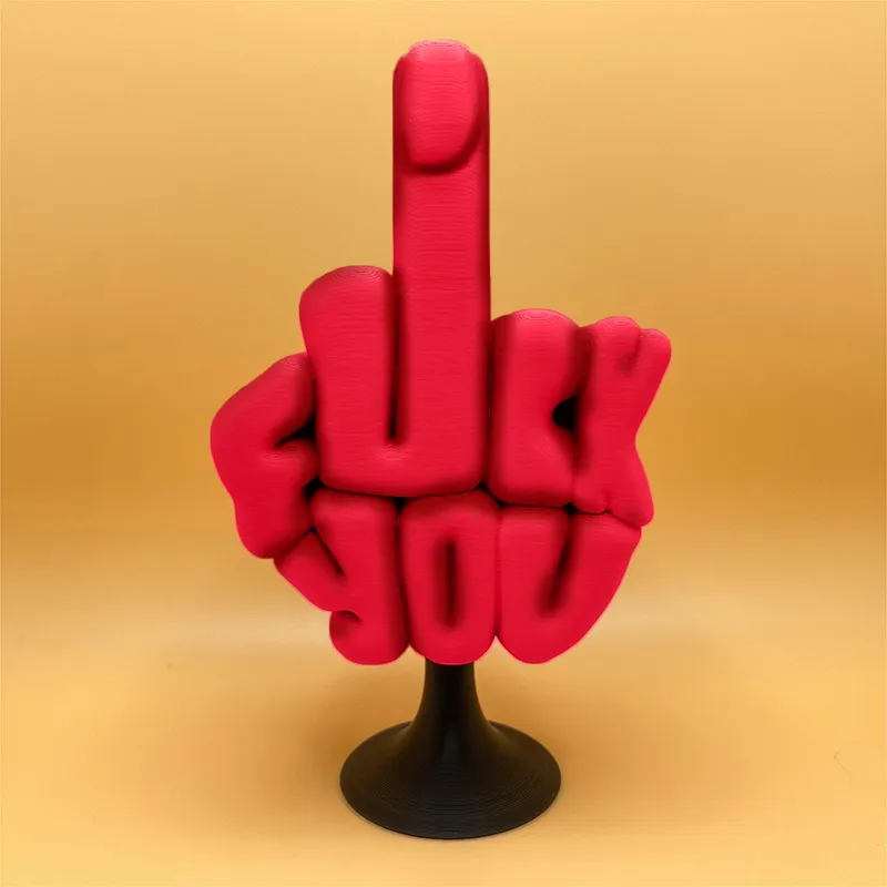 🔥50% Off🔥😒Fk You Middle Finger Desk Decor😅