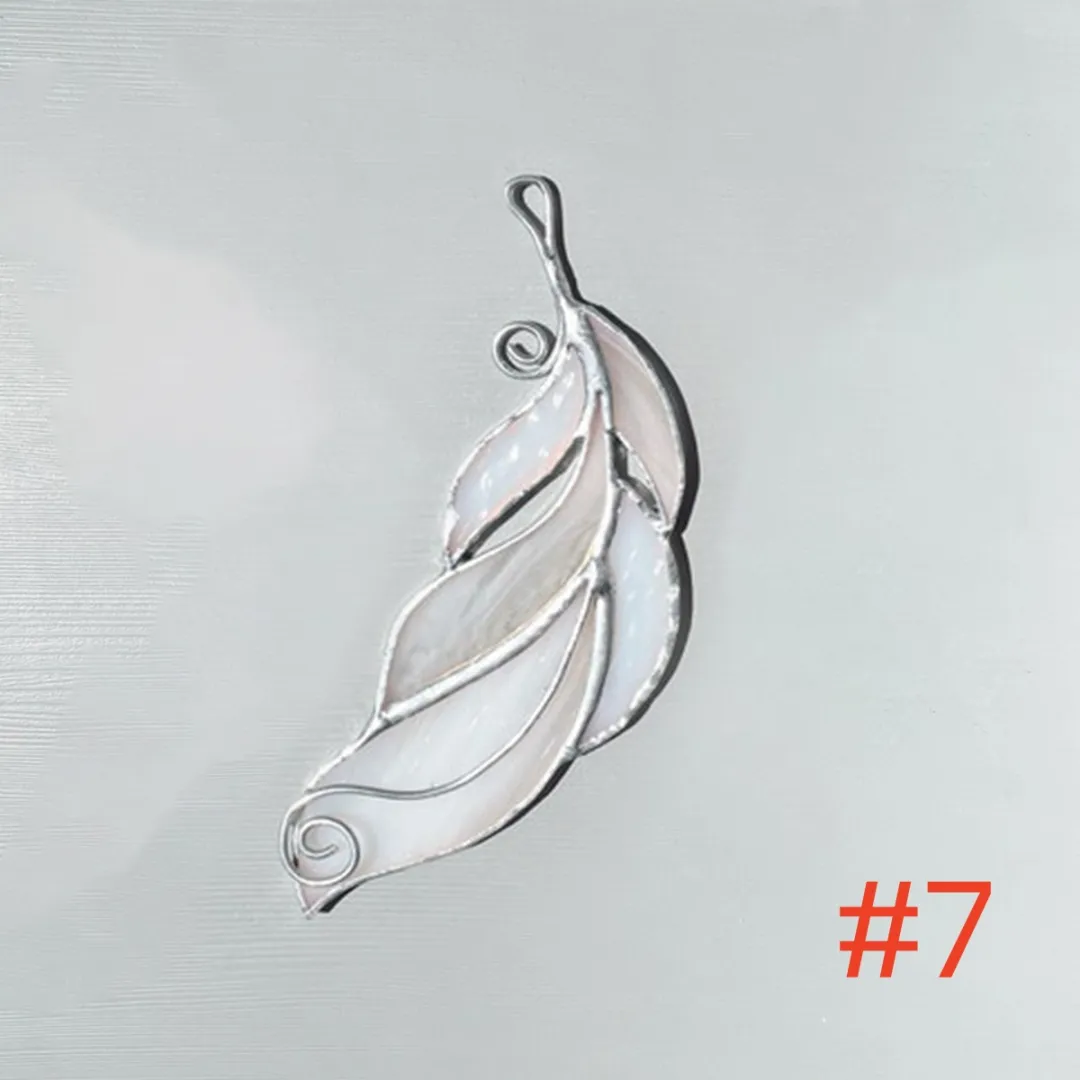 Feather Suncatcher Ornament