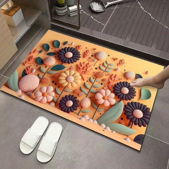 💥New Year's Sale 60% OFF💥3D Oil Painting Diatom Mud Water-Absorbing Anti-Slip Floor Mat