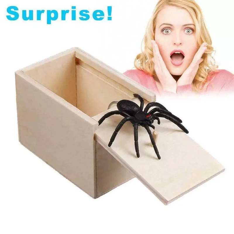 🤣Super Funny Crazy Prank Gift Box Spider