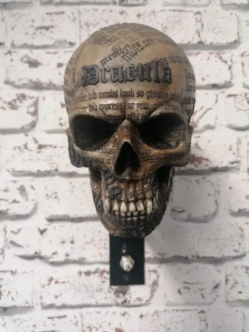 🔥LAST DAY 70% OFF🔥- 🏴‍☠️Motorcycle Helmet and Jacket Skull Holder