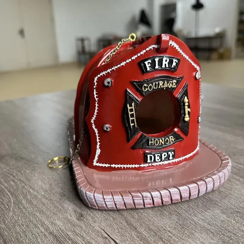 🔥LAST DAY 50% OFF⛑️Firefighter-Themed Birdhouse🐦