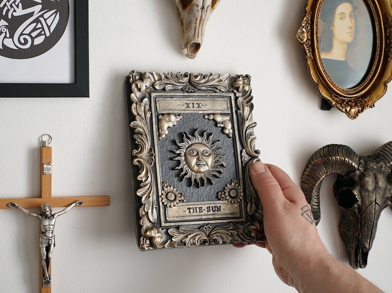 🔥Hot Sale 50% Off🔥Stunning Sun Tarot Card Wall Art🎇