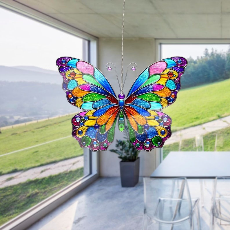 🔥50% OFF🔥🦋Colorful Butterfly Decorative Pendants