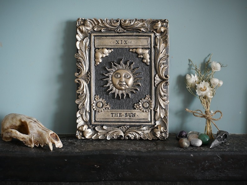 🔥Hot Sale 50% Off🔥Stunning Sun Tarot Card Wall Art🎇