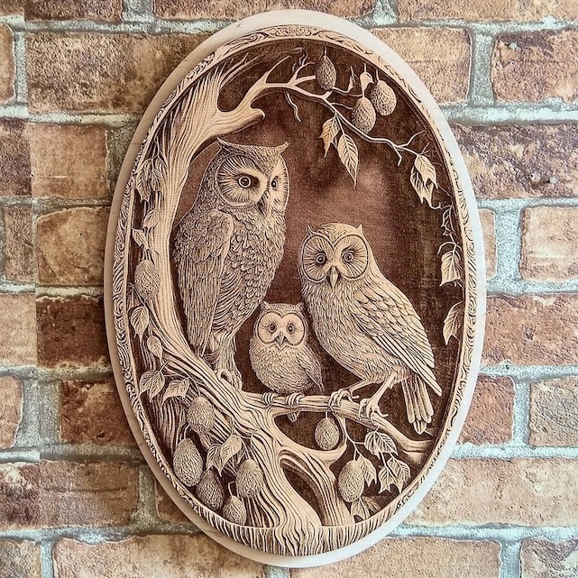 🔥50% Off & Free Shipping🔥👁‍🗨3D Stereoscopic Illusion Wood Laser Engraving Art🎨