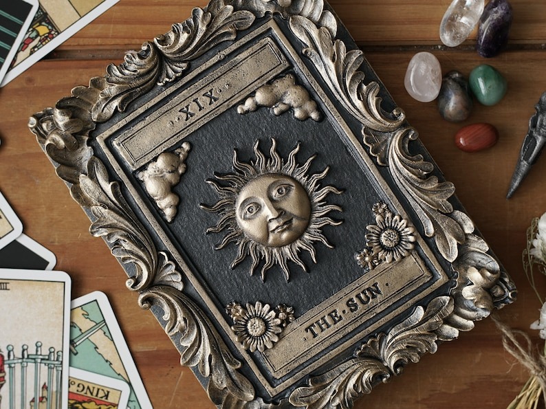 🔥Hot Sale 50% Off🔥Stunning Sun Tarot Card Wall Art🎇