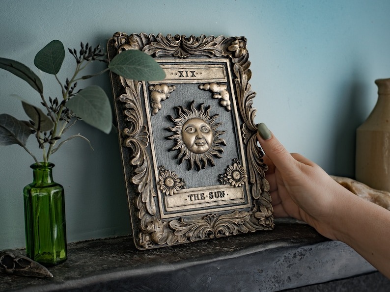🔥Hot Sale 50% Off🔥Stunning Sun Tarot Card Wall Art🎇