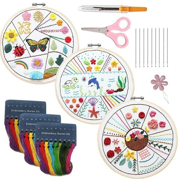 🔥 Hot Sale 50% Off🔥 Embroidery Starter Kit 🧵