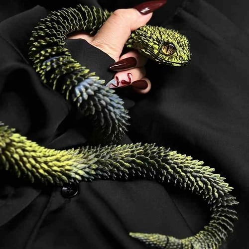 🐍3D Printed Joint Movable Snake