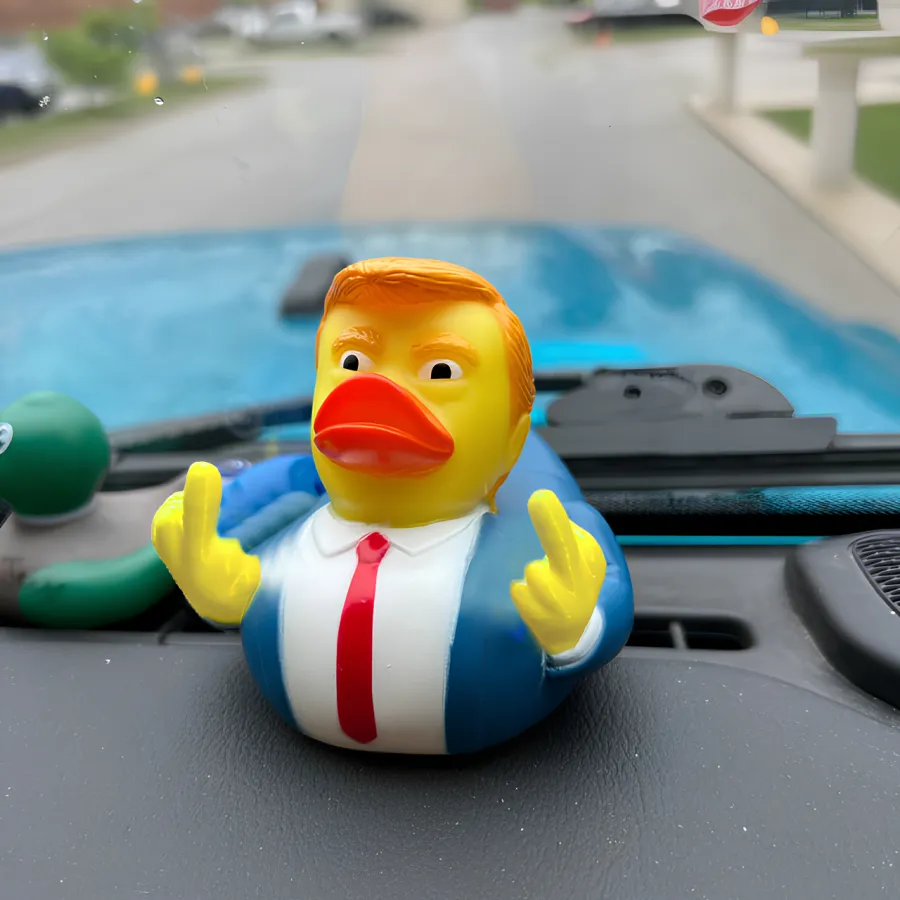 🤣Funny Double Middle Finger Ducks