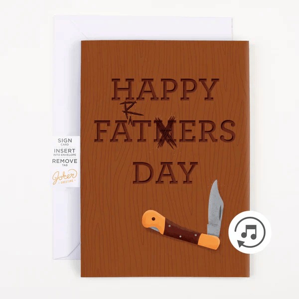 🤣Endless Farting Father's Day Card