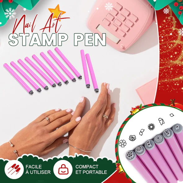 💥New Year's Sale 60% OFF💥Nail Art Stamp Pen 💅
