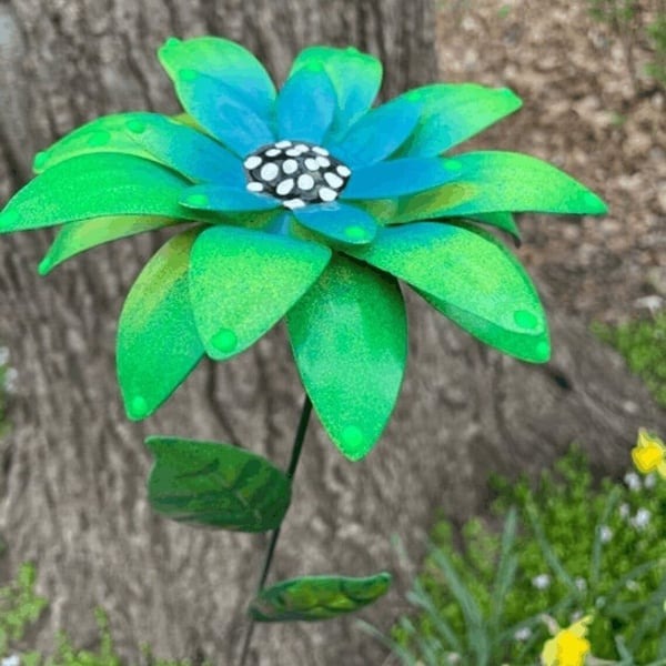 🔥HOT SALE🔥🍀Metal Flowers Garden Stakes🍀49% OFF