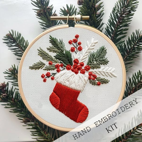 🎄Christmas Embroidery KIT🧵