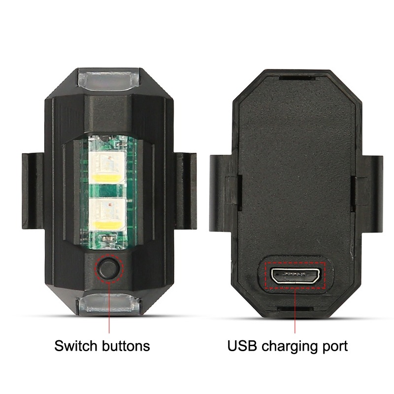 🔥50% Sale🔥7-Color USB Charging LED Strobe Light🎉✨