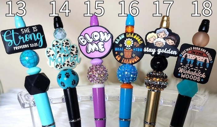 🔥Hot Sale 50% Off🔥😜Adult Humor Theme Bead Pens🔞