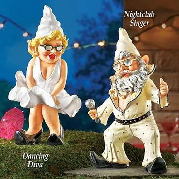 ✨Hot Sale 50% Off✨Naughty Garden Gnome Funny Statue