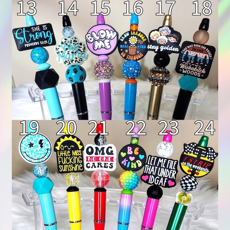 🔥Hot Sale 50% Off🔥😜Adult Humor Theme Bead Pens🔞