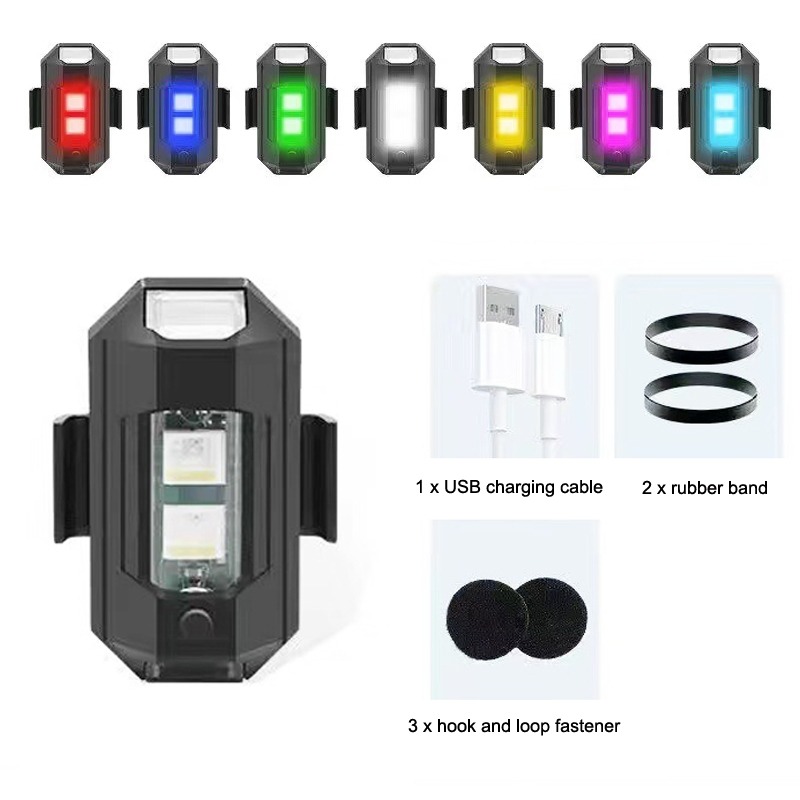 🔥50% Sale🔥7-Color USB Charging LED Strobe Light🎉✨