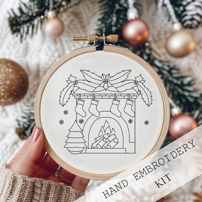🎄Christmas Embroidery KIT🧵