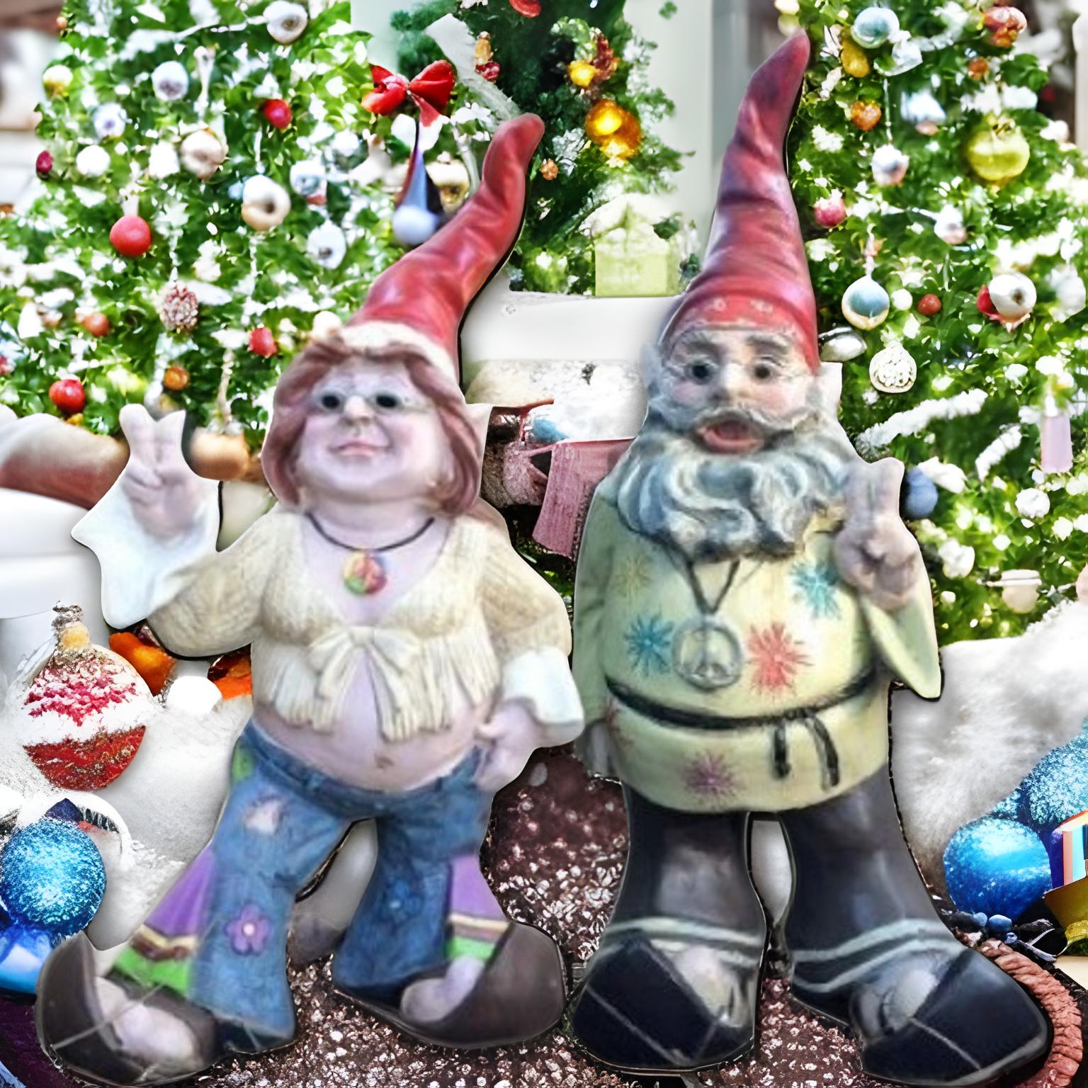 ✨Hot Sale 50% Off✨Naughty Garden Gnome Funny Statue