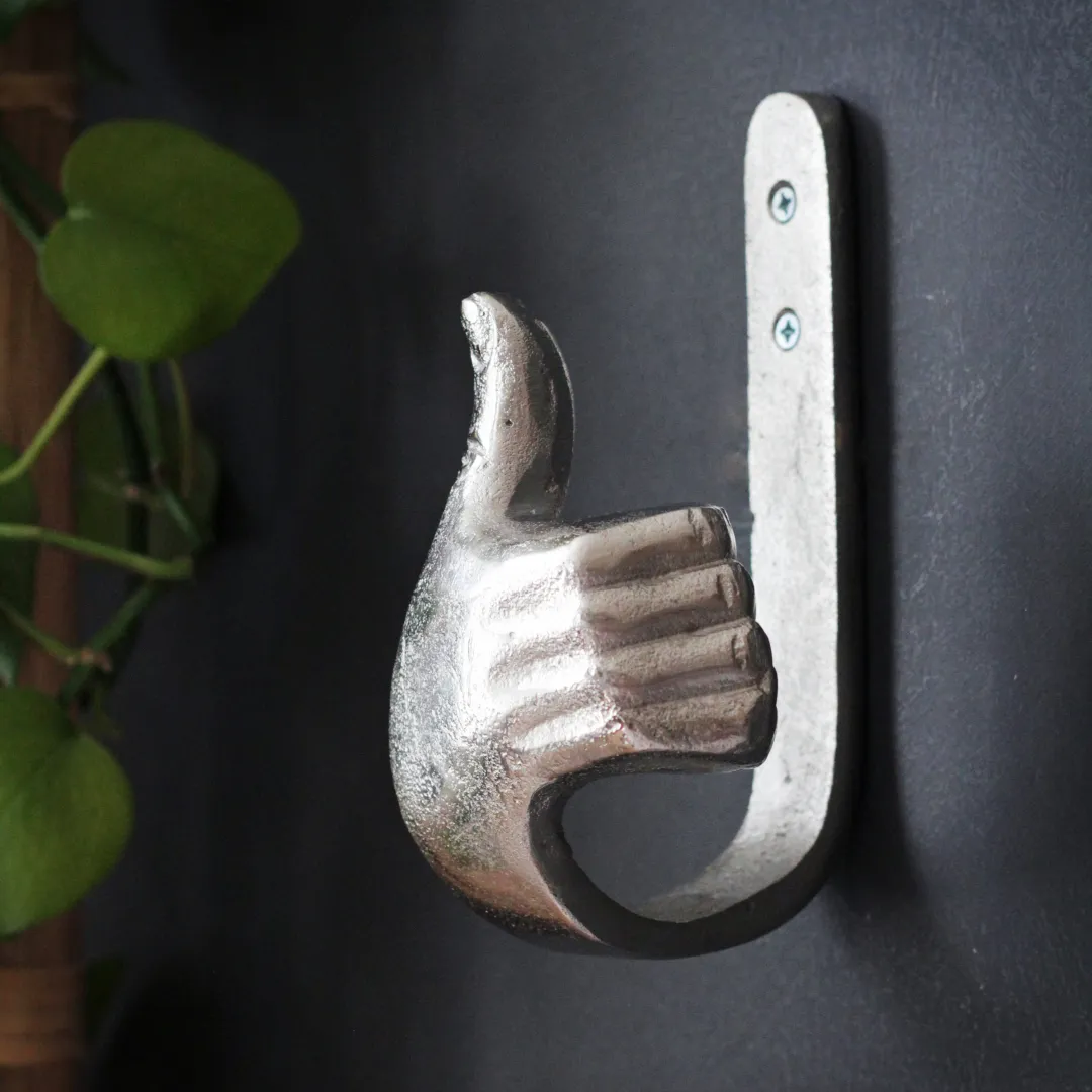 🖕Funny Metal Hand Hooks