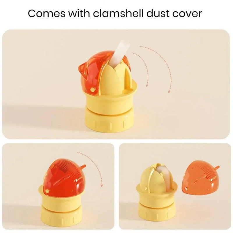 Reusable Children Beverage Water Bottle Straw Lid