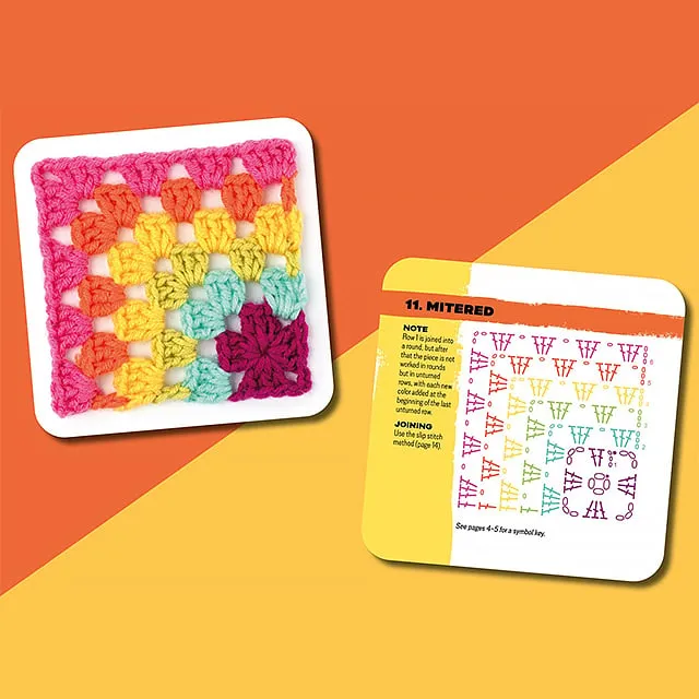 🔥The Granny Square Card Deck[50 Mix & Match Designs]