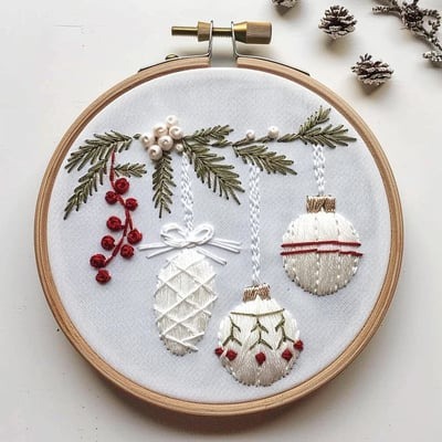 🎄Christmas Embroidery KIT🧵