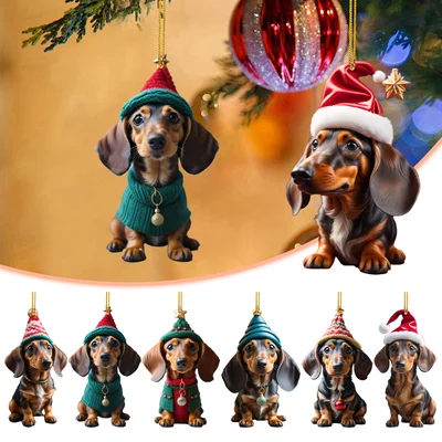 🔥 Hot Sale 50% Off🔥 🎄Christmas Cute Famous Dog Pendant🐶