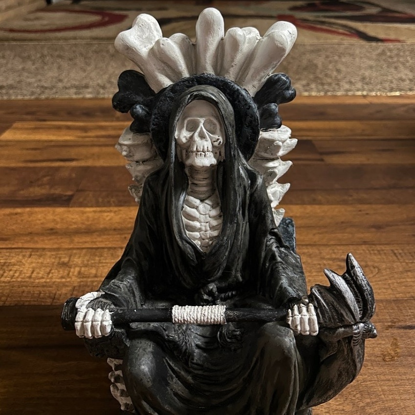 🔥Hot Sale 50% Off🔥😱Black Holy Death Statue💀