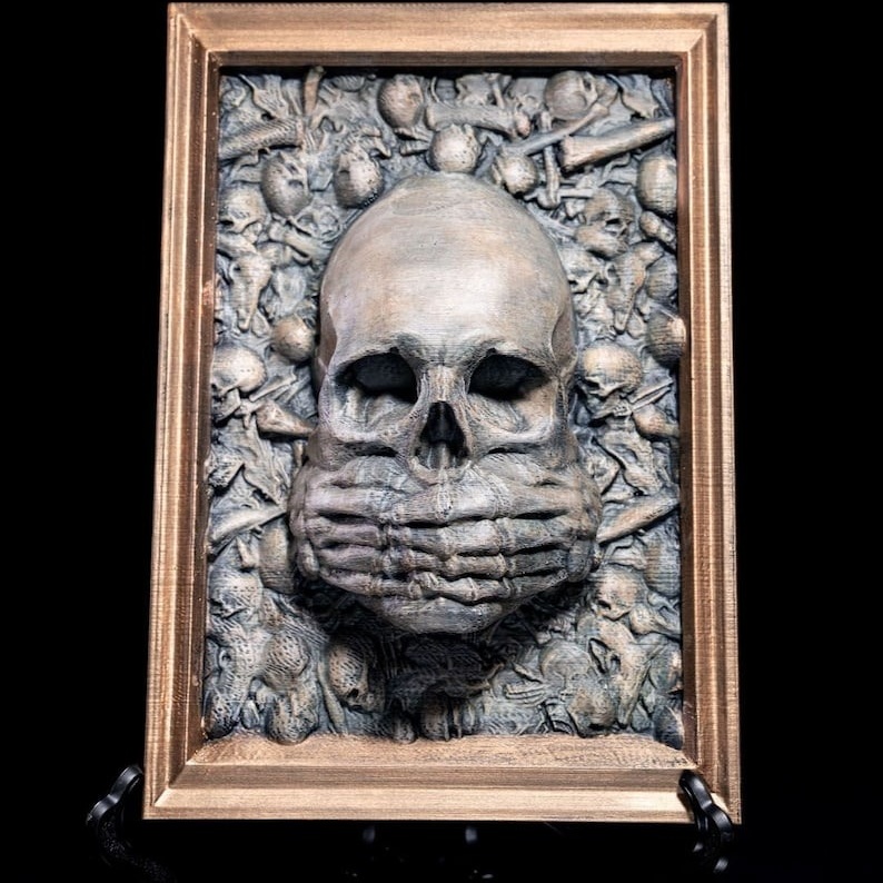 🔥Hot Sale 50% Off🔥🎃Three-Wisdom Skeleton Halloween Decorations