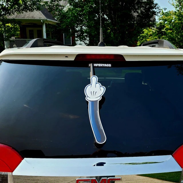 🔥49% Off🔥Middle Finger Car Wiper Tags🖕