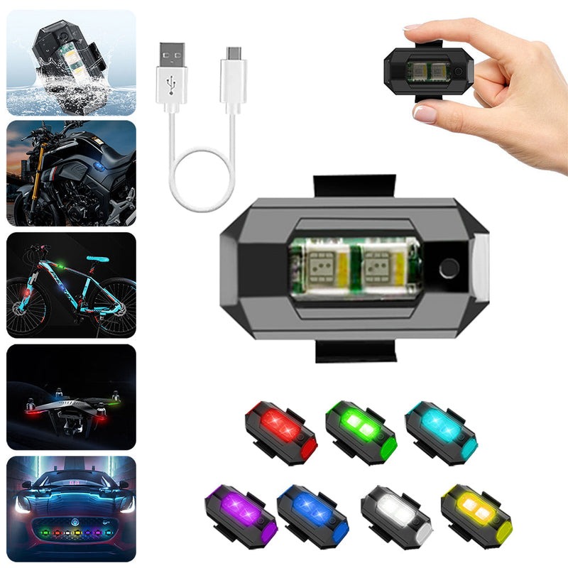 🔥50% Sale🔥7-Color USB Charging LED Strobe Light🎉✨