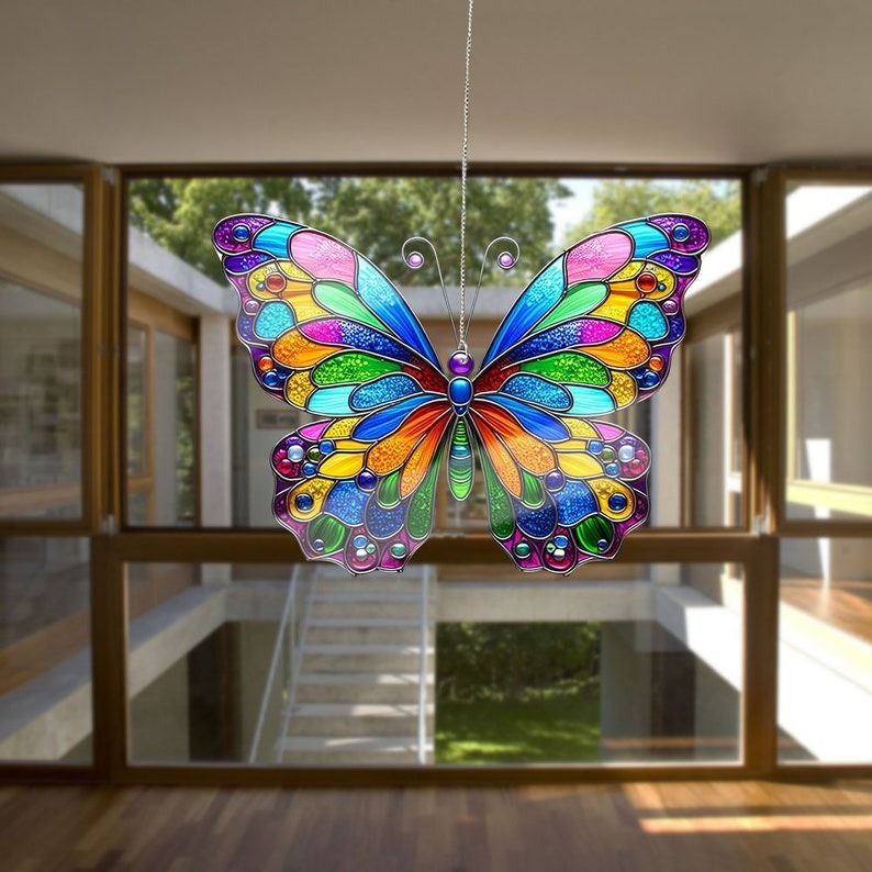 🔥50% OFF🔥🦋Colorful Butterfly Decorative Pendants