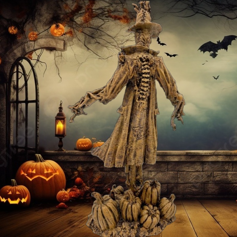 🔥Hot Sale 50% Off🔥🎃Halloween Scarecrow Decorative Ornaments