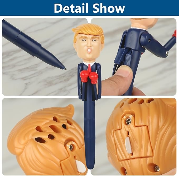 🔥Hot Sale 50% Off🔥🤣Funny Trump Talking Boxing Pen