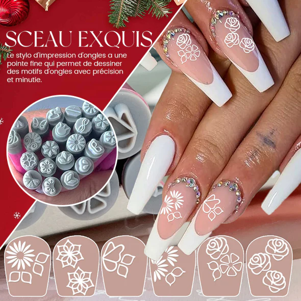 💥New Year's Sale 60% OFF💥Nail Art Stamp Pen 💅