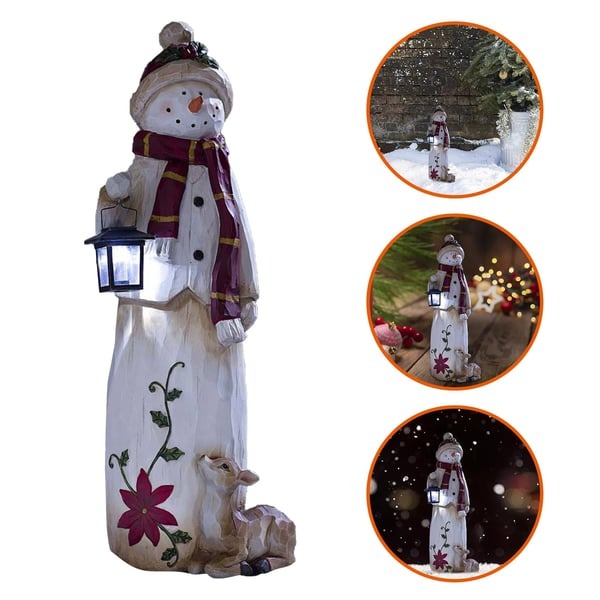 🔥 Hot Sale 50% Off🔥⛄Snowman Lantern Christmas Winter Ornament🎄