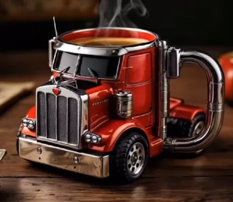 ☕Semi-Truck Coffee Mugs 