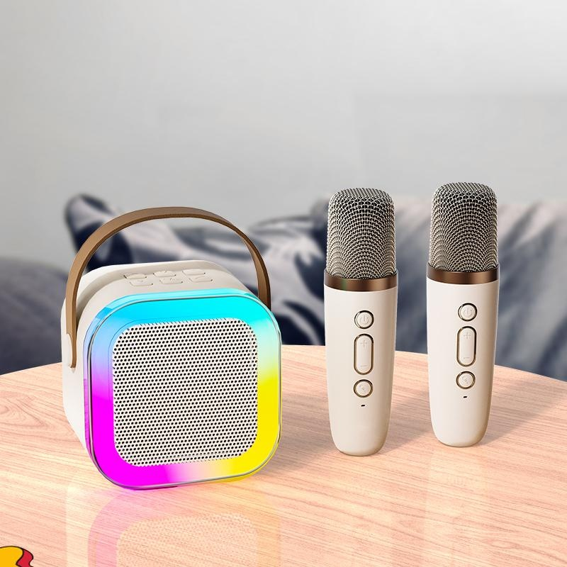🎵Mini Karaoke Machine for Kids Adults,Portable Bluetooth Speaker