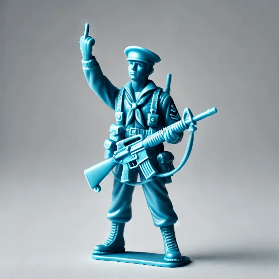 🤣Funny Green Army Men