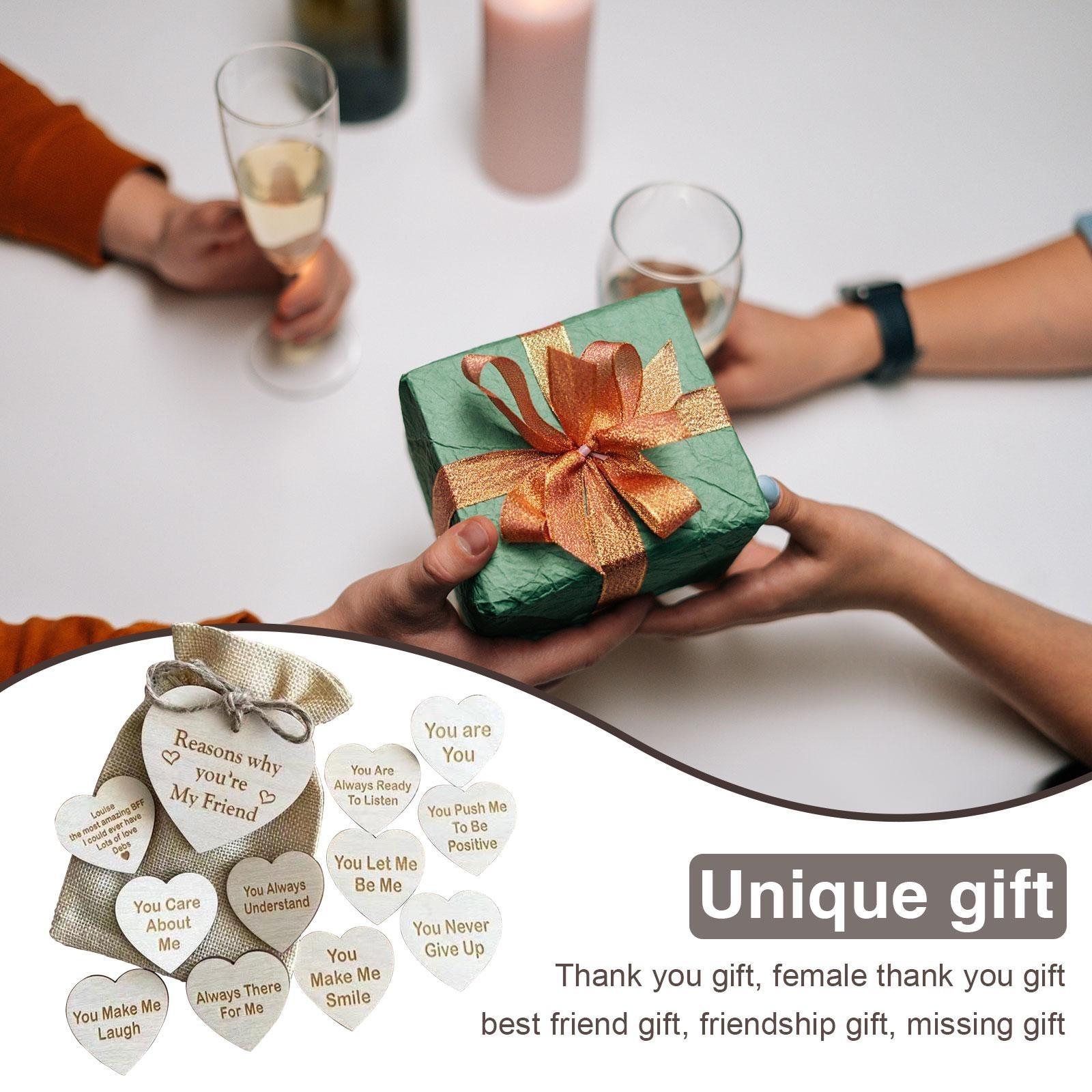 🔥"50% OFF"👭💝Friendship Gift Wooden Keepsake - "Reasons Why You’re My Friend"🎁