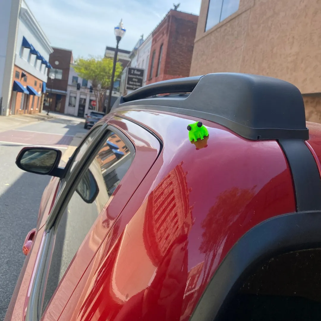 Just A Lil Dude Frog Magnet